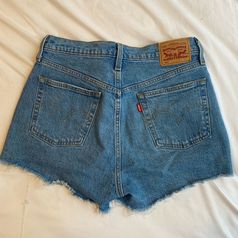 Levi's 501 Women's Classic Blue Jean Shorts